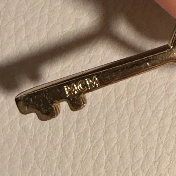 MCM lock & key keychain/bag charm - Picture 6 of 6
